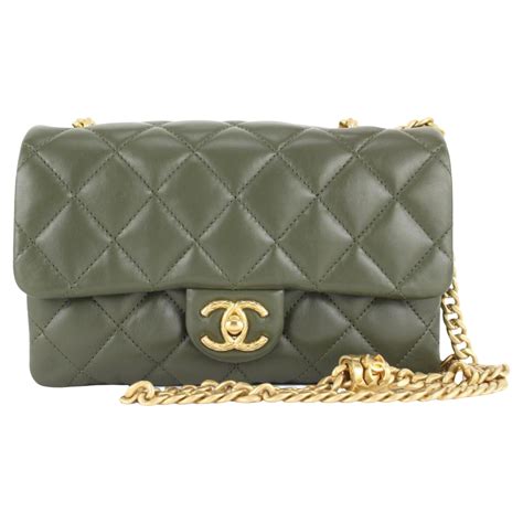 chanel mini flap bag green|chanel mini flap bag price.